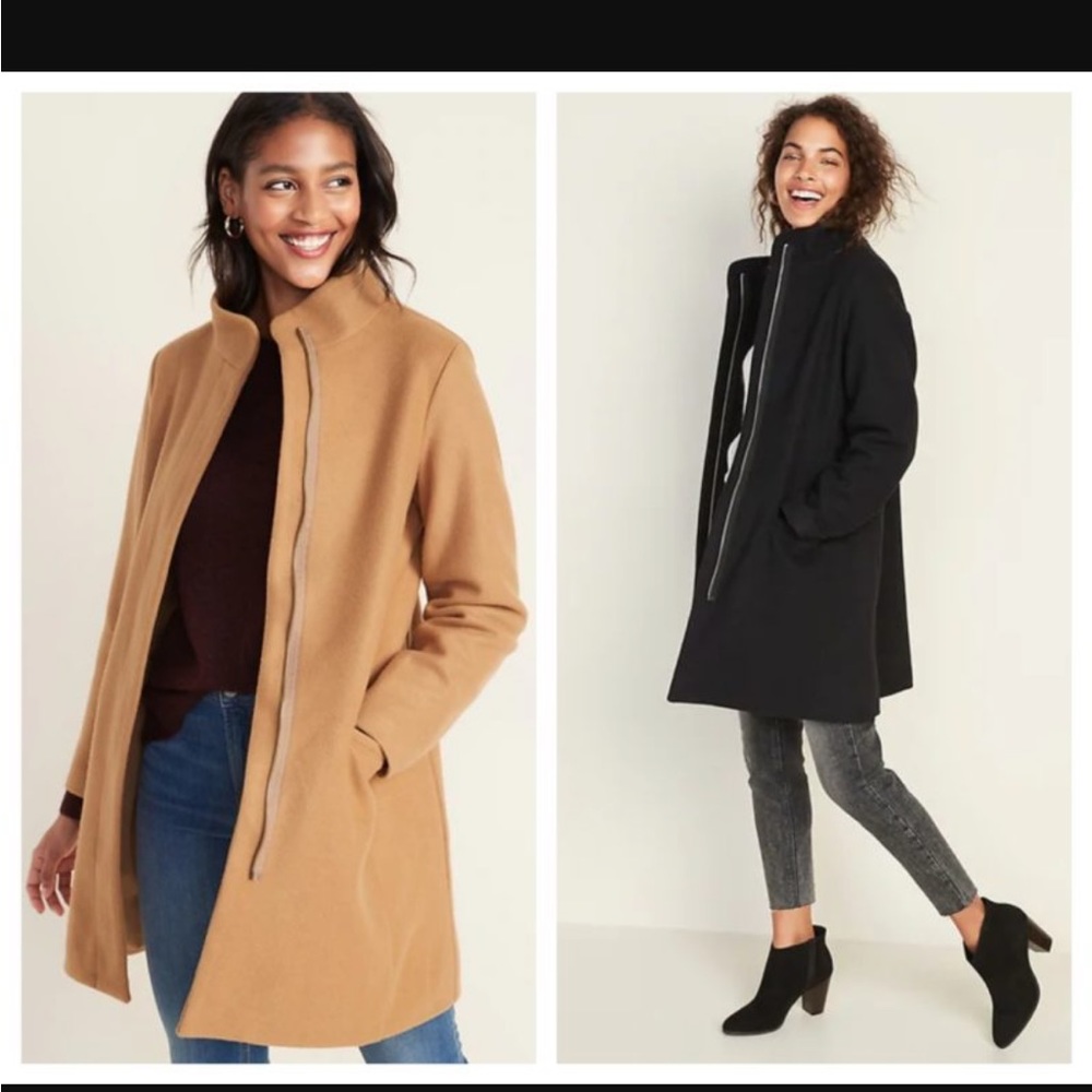 LAST CALL Old Navy funnel neck coat